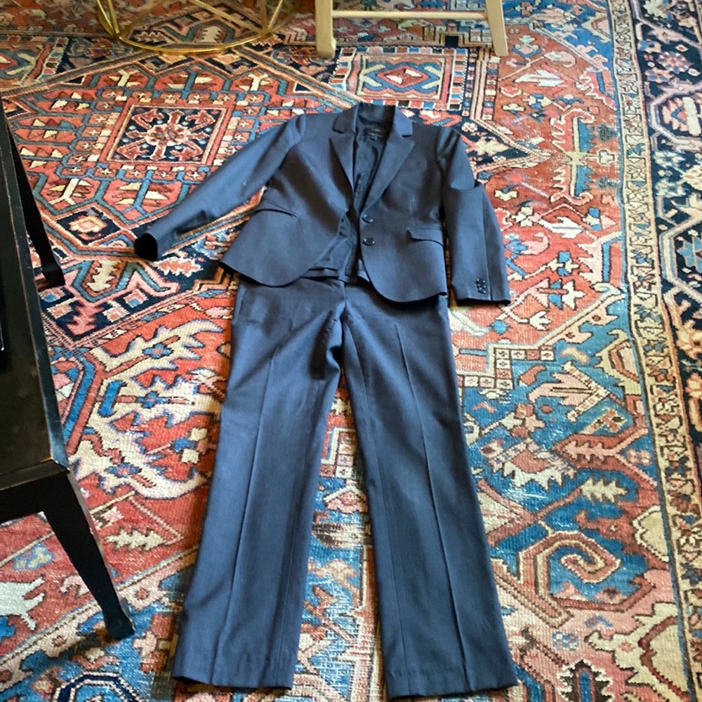 Women charcoal grey suit